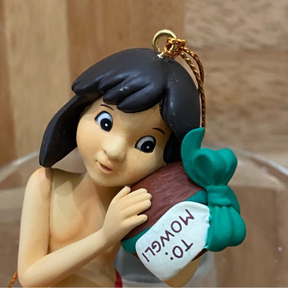 Vintage Disney MOWGLI & BALOO Jungle Book Grolier First Issue Christmas Ornament - Picture 12 of 16